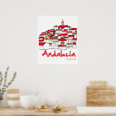 Andalusië 2 poster (Keuken)