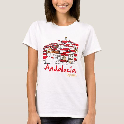 Andalusië 2 t-shirt (Voorkant)