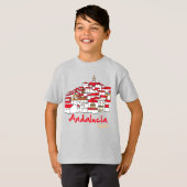 Andalusië 2 t-shirt (Voorkant volledig)