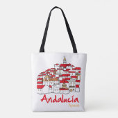 Andalusië 2 tote bag (Achterkant)