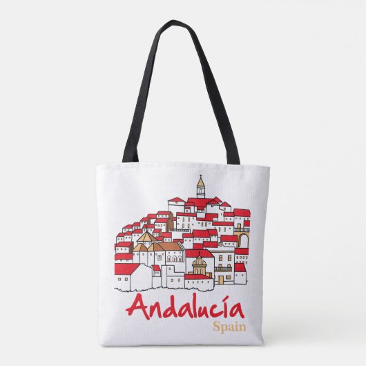 Andalusië 2 tote bag (Achterkant)