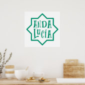 Andalusië 5 poster (Keuken)