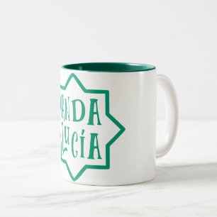 Andalusië 5 tweekleurige koffiemok