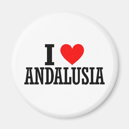 Andalusië, Alabama Stadsontwerp Magneet (Voorkant)