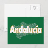 Andalusië Briefkaart (Voorkant / Achterkant)