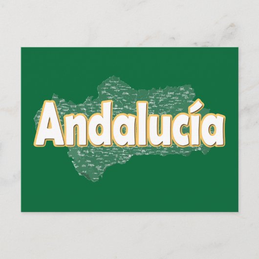 Andalusië Briefkaart (Voorkant)