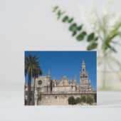 Andalusië - Cathedraal van het briefkaart van Sevi (Staand voorkant)