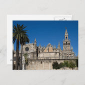 Andalusië - Cathedraal van het briefkaart van Sevi (Voorkant / Achterkant)