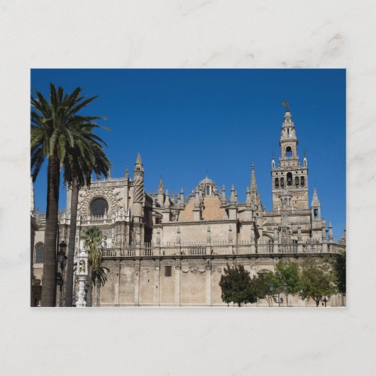 Andalusië - Cathedraal van het briefkaart van Sevi (Voorkant)