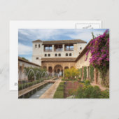 Andalusië - Generalife des Alhambra's briefkaart (Voorkant / Achterkant)