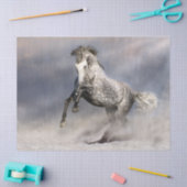 Andalusië Gray Horse apple Tissuepapier (Craft)