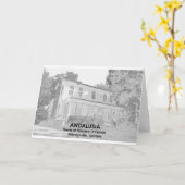 Andalusië - Huis van Flannery O'Connor Kaart (Gele Bloem)