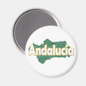 Andalusië Magneet (Voorkant / Achterkant)