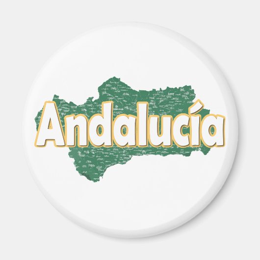 Andalusië Magneet (Voorkant)