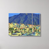 Andalusië - MARBELLA - panorama Canvas Afdruk (Voorkant)