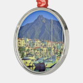 Andalusië - MARBELLA - panorama Metalen Ornament (Links)