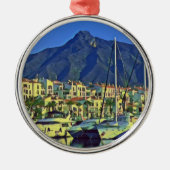 Andalusië - MARBELLA - panorama Metalen Ornament (Voorkant)