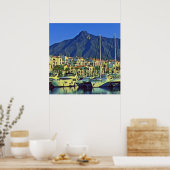 Andalusië - MARBELLA - panorama Poster (Keuken)