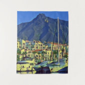 Andalusië - MARBELLA - panorama Wandkleed (Voorkant)