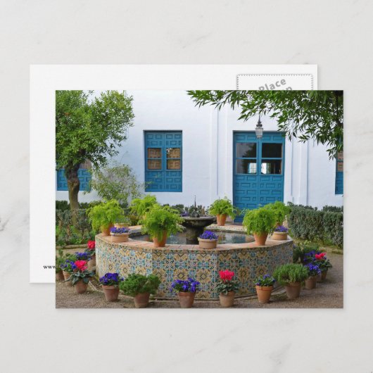 Andalusië Patios Briefkaart (Voorkant / Achterkant)