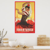 Andalusië, sevilla poster (Keuken)