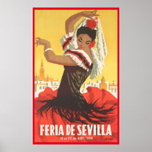 Andalusië, sevilla poster
