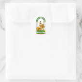 Andalusië (Spanje) Wapen Ronde Sticker (Tas)