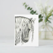Andalusië True Romantic Horse Briefkaart (Staand voorkant)