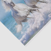 Andalusië witte paarden tissuepapier (Detail)