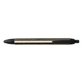 Andalusisch Gouden Arabesque Luxe Pen (Achterkant)