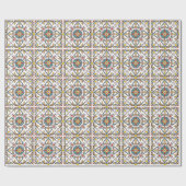 Andalusisch-Marokkaanse mozaïek Cadeaupapier (Vlak)