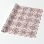 Andalusisch-Marokkaanse mozaïeken Cadeaupapier (Uitgerold)