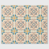 Andalusisch-Marokkaanse mozaïeken Cadeaupapier (Vlak)