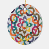 Andalusisch-Marokkaanse mozaïeken Keramisch Ornament (Links)