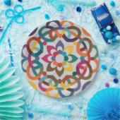 Andalusisch-Marokkaanse mozaïeken Papieren Bordje (Feest)