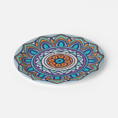 Andalusisch mozaïek papieren bordje (Gekanteld)