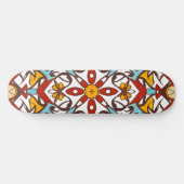 Andalusisch mozaïek persoonlijk skateboard (Horizontaal)