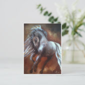 Andalusisch paard door Leni Tarleton Briefkaart (Staand voorkant)
