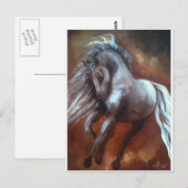 Andalusisch paard door Leni Tarleton Briefkaart (Voorkant / Achterkant)