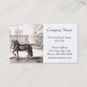 Andalusisch PRE-paard –  Spaanse gravure Visitekaartje