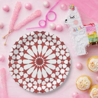 Andalusische mozaïek ALHAMBRA Papieren Bordje