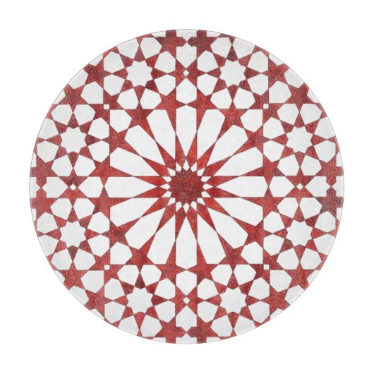 Andalusische mozaïek ALHAMBRA Snijplank (Voorkant)