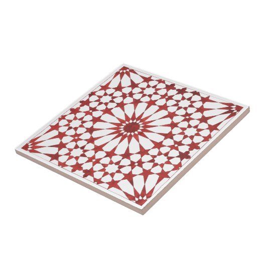 Andalusische mozaïek ALHAMBRA Tegeltje (Zijkant)