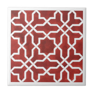 Andalusische mozaïek ALHAMBRA Tegeltje