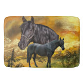 Andalusische Paardenprint Badmat (Voorkant)
