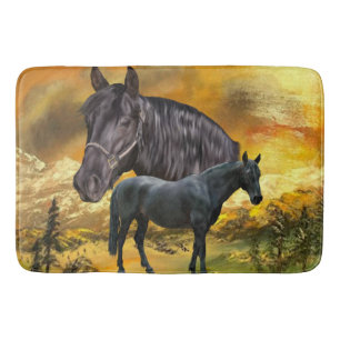 Andalusische Paardenprint Badmat