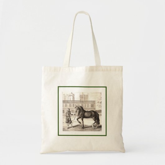 Andalusische PRE Paard  Gravure Fine Art Tote Bag (Voorkant)