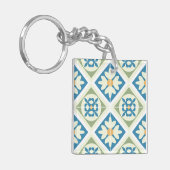 Andalusische Tegels 13 Sleutelhanger (Voorkant Links)
