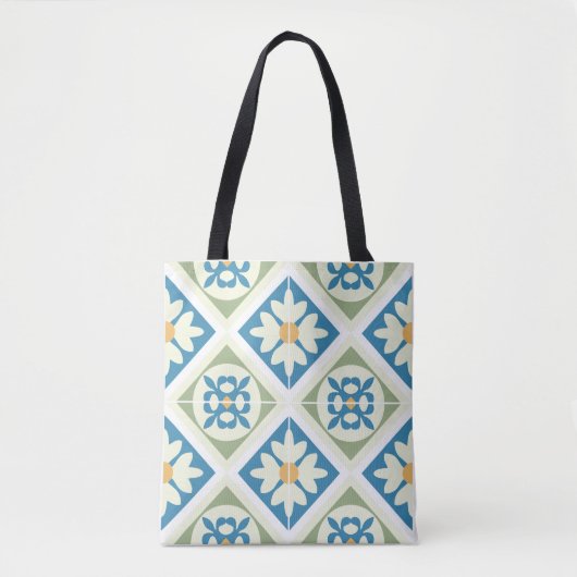 Andalusische Tegels 13 Tote Bag (Voorkant)