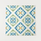 Andalusische Tegels 13 Wandkleed (Voorkant)